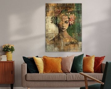 Woman | Woman Earth tones by Art Whims