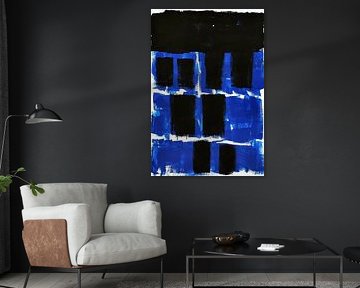 Fleurs sur fond rose