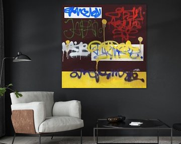 Blumen auf Rosa von Mister Artsy