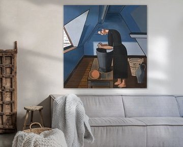 Jean Brusselmans Berufstätige Frau