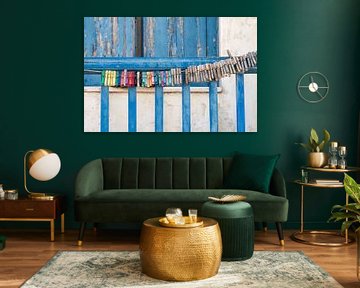 Wäscheklammern auf einer Leine von Katho Menden