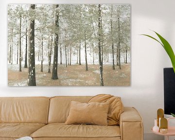 Wo Bäume in Grautönen flüstern von Color Square