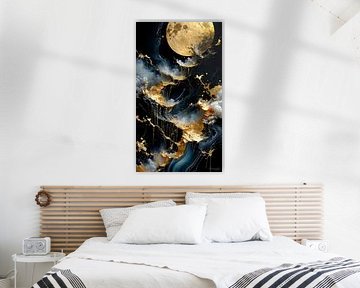 Black marble and liquid gold 3 v. 3