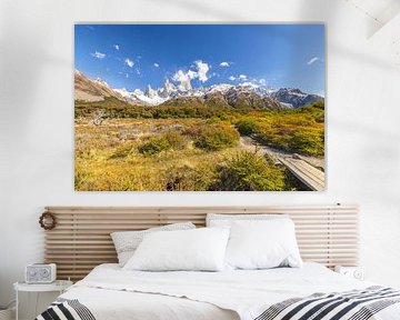 Fitz Roy, El Chalten, Patagonie, Argentine sur Gunter Nuyts