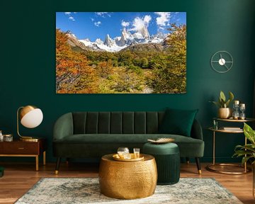 Fitz Roy, El Chalten, Patagonie, Argentine sur Gunter Nuyts