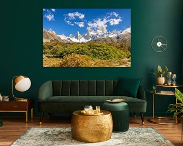 Fitz Roy, El Chalten, Patagonie, Argentine sur Gunter Nuyts