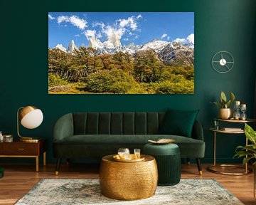 Fitz Roy, El Chalten, Patagonie, Argentine sur Gunter Nuyts