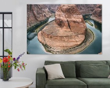 Horseshoe Bend Landscape Arizona by Patrycja Polechonska