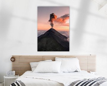 The primal force of Volcán de Fuego by Ewold Kooistra