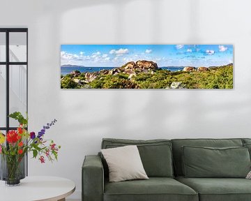 Granite rock, Virgin Gorda Island, panorama by AidasignArt