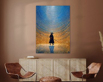 Krieger in stiller Kontemplation von Niklas Maximilian