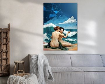 The Sea Nymphs Low poly