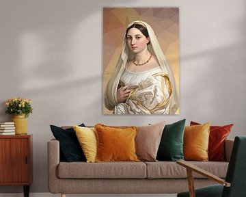 Woman with a Veil Low poly by Low Profile