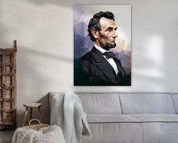 Abraham Lincoln Low Poly von Low Profile