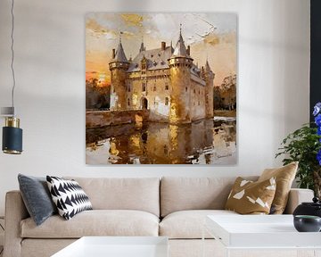 Château De Haar, Pays-Bas sur Johannas Art Creations
