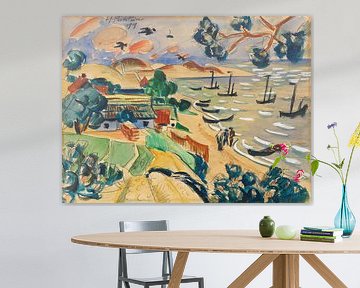 Max Pechstein, Koerse Schoorwal, 1919