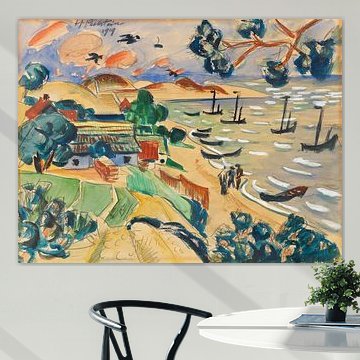 Max Pechstein, Koerse Schoorwal, 1919