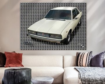 Fiat 130 Coupé with mirror (Originalfarbe)