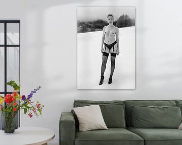 Blanche-Neige sur Hugo Nereaux - Sqircle Art