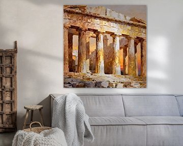 Der Parthenon, Athen, Griechenland von Johannas Art Creations