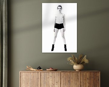 Attitude II van Hugo Nereaux - Sqircle Art