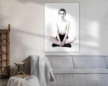 Attitude V van Hugo Nereaux - Sqircle Art