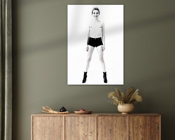 Attitude II van Hugo Nereaux - Sqircle Art