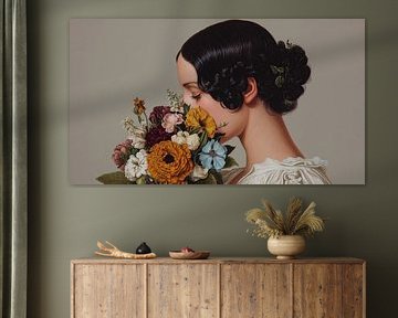 Vrouw Bloemen van Bloemen Studio