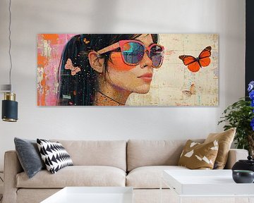 Stores papillon sur Caprices d'Art