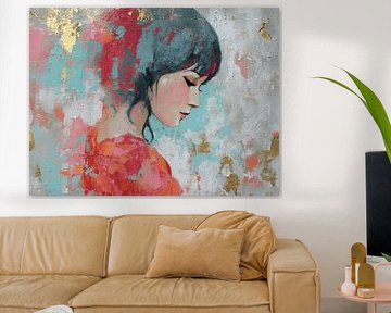 Portrait de femme sur Caprices d'Art