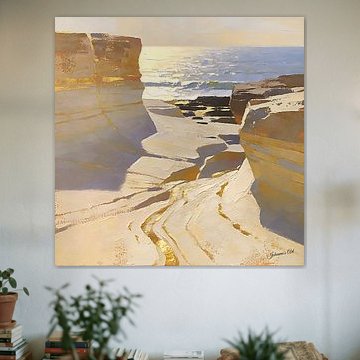 Das friedliche Leuchten der Küste