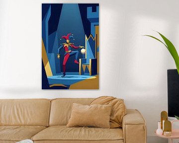 Jongleur géométrique sous les projecteurs sur Markus Gann