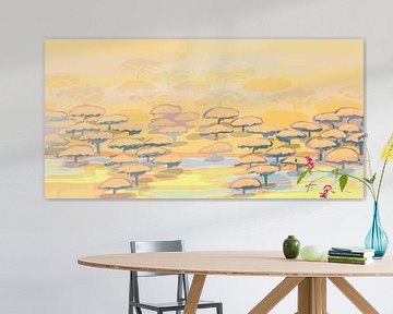 Les plaines brûlantes et scintillantes d'Estrémadure sur Cornelie de Haan