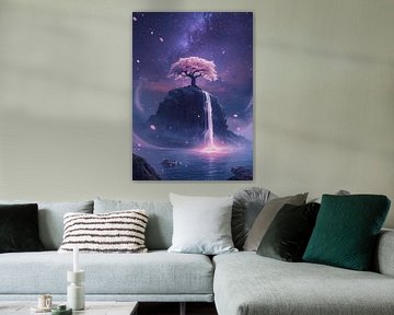 Betoverende kersenbloesem Japans