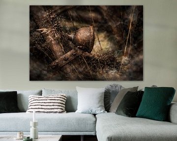 Abstract vehicle art with blurred layers and painterly transitions by Johnny Flash