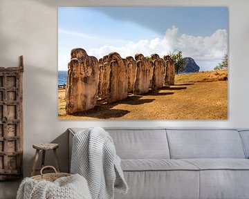 Memorial Anse Caffard, Martinique by AidasignArt