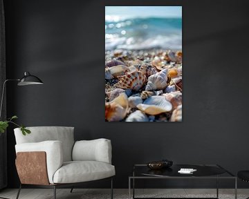 Coquillages sur la plage