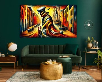 Maritimer Traum mit Segler