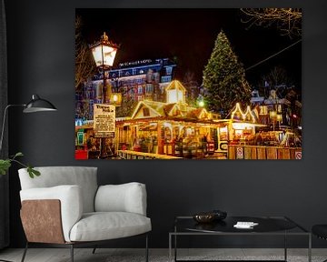 Sfeervol Kerst Rembrandtplein in Amsterdam von Dexter Reijsmeijer
