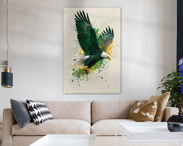 Adlerporträt von MNS Designs