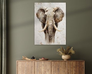 Elefant Nahaufnahme von MNS Designs