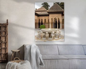 Alhambra - 'Patio de los Leones' by René Weijers