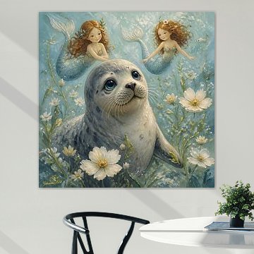 Dreamling Meadow -  Sea lion by Johannas Art Creations