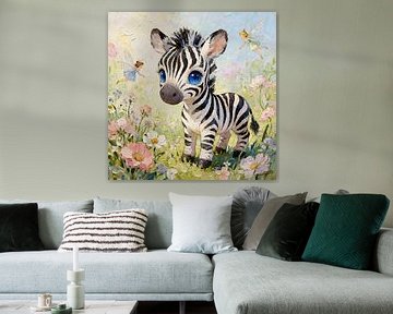 Traumwiese – Zebra von Johannas Art Creations