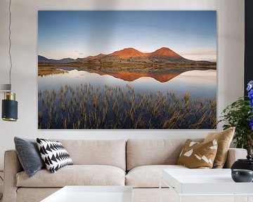 Réflexions dans le parc national de Rondane