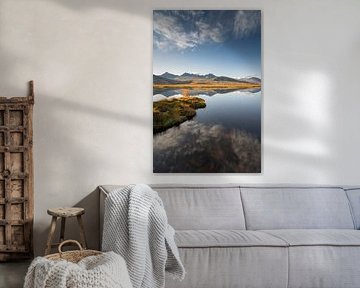 Autumn reflections in Rondane National Park by Raoul Baart