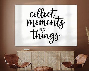 Typographic saying in script letters by Imperial Art House