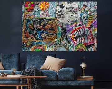 Street art in Brick Lane, London