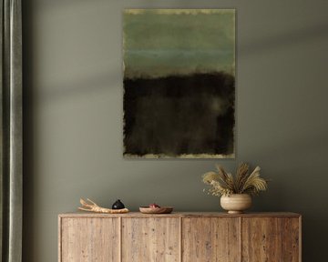 Peinture abstraite minimaliste – Art dans le style de Mark Rothko sur Dina Dankers