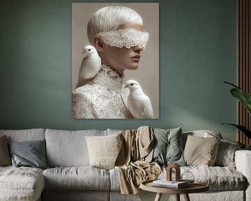 Blind faith in White by René van den Berg